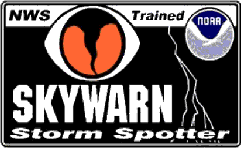 National Weather Service Trained Skywarn Spotter